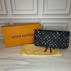 Louis Vuitton Murakami Insolite Wallet – Multicolor Monogram | Full Set + COA
